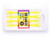 Светящиеся шнурки для обуви Hilaces цвет Желтый/Белый