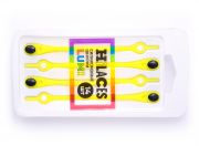 Светящиеся шнурки для обуви Hilaces цвет Желтый/Черный