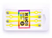 Светящиеся шнурки для обуви Hilaces цвет Желтый/Серый