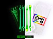 Светящиеся шнурки для обуви Hilaces цвет Лайм/Желтый день-ночь