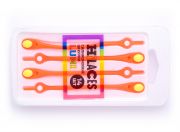 Светящиеся шнурки для обуви Hilaces цвет Оранжевый/Желтый