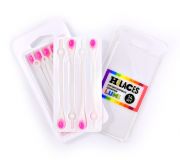 Светящиеся шнурки для обуви Hilaces цвет Прозрачный/Розовый в раскрытой упаковке