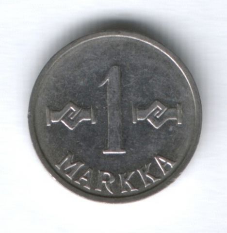 1 марка 1961 г. Финляндия