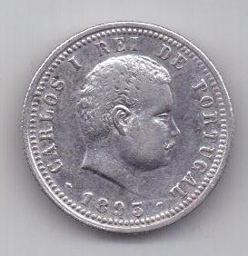 100 рейс 1893 г. AUNC. Португалия.