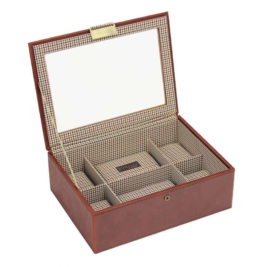 Шкатулка для хранения стандартных 8 часов или браслетов LC Designs Stackers -men 73232