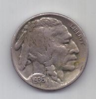 5 центов 1936 г. D. США
