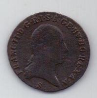 1 крейцер 1800 г. S. Австрия