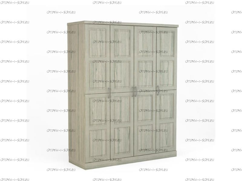 Шкаф 4-дверный Варна Массив DreamLine (180х57х219,4)