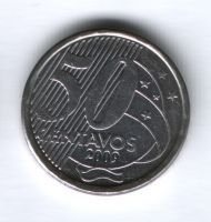 50 сентаво 2009 г. Бразилия