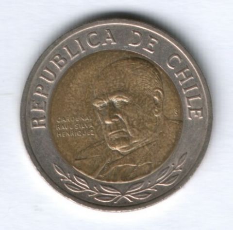500 песо 2008 г. Чили