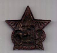 знак 1934 г. кокарда- ВГСЧ - Военизированные горноспасательные части.