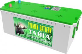 Автомобильный аккумулятор АКБ Тюмень (TYUMEN BATTERY) ТАЙГА  6СТ-135L 135Aч П.П.