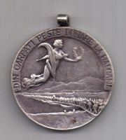 медаль 1913 г. серебро. Румыния