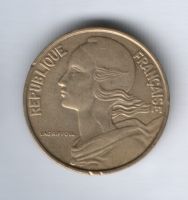 20 сантимов 1972 г. Франция