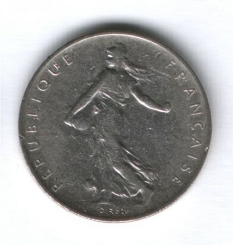 1 франк 1961 г. Франция
