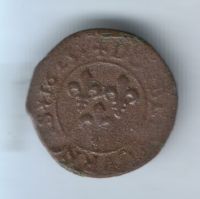 Денье 1625 г. Франция