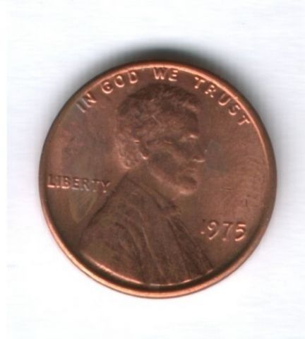 1 цент 1975 г. США