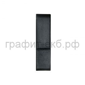 Футляр для ручек Lamy (кожа) черный для 2х ручек А202