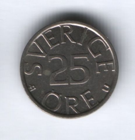25 эре 1978 г. Швеция