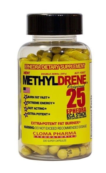 Жиросжигатель Methyldrene 25 100к.(Cloma Pharma)