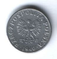 1 грош 1949 г. Польша