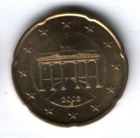 20 евроцентов 2003 г. G  Германия