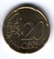 20 евроцентов 2003 г. G  Германия
