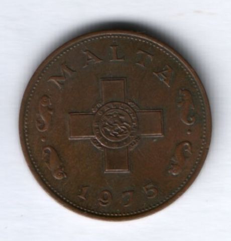 1 цент 1975 г. Мальта