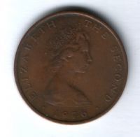 2 пенса 1976 г. Остров Мэн