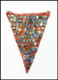 Значки ГЕРБЫ ГОРОДОВ СССР, отличное состояние, на вымпеле, 99шт