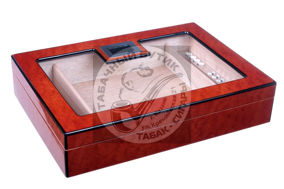 Хьюмидор Tom River со стеклом на 25 сигар