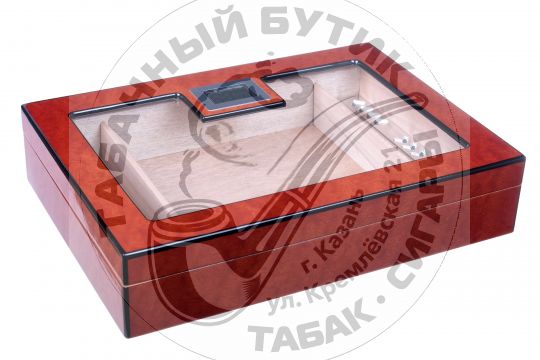 Хьюмидор Tom River со стеклом на 25 сигар