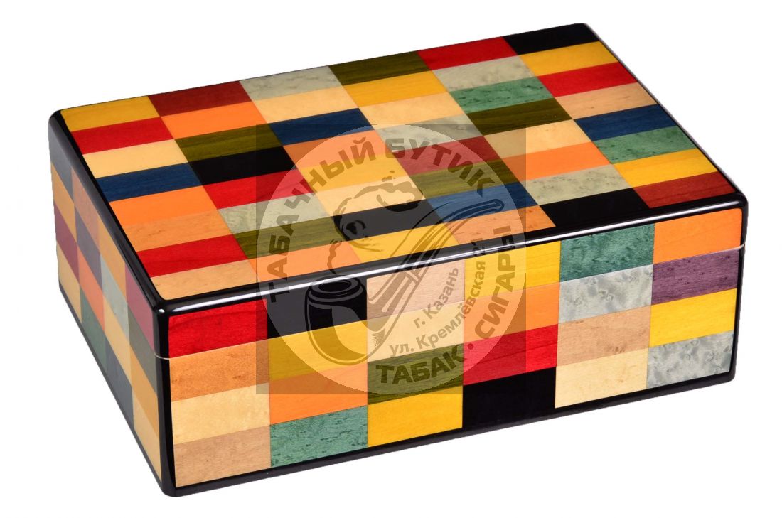 Хьюмидор Mastro de Paja на 30 сигар, Арлекино