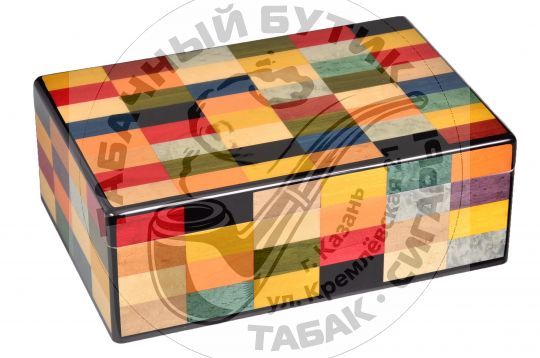 Хьюмидор Mastro de Paja на 30 сигар, Арлекино