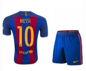 Домашняя форма Барселоны (Barcelona) сезон 2016-2017 Месси