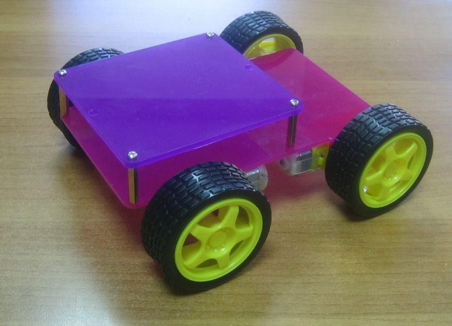 Шасси 4-х моторное II с доп. плитой