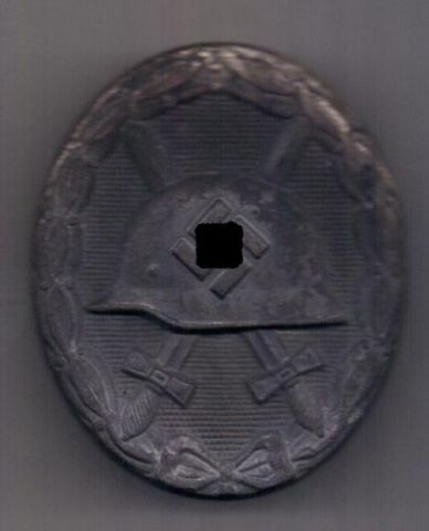 Знак за ранение в серебре(2я степень). Образца 1939 г. Германия