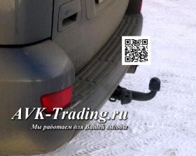 Фаркоп Imiola T.056 для Toyota Land Cruiser Prado 120 / 150 и Lexus GX 470 / GX 460,  с шаром типа A