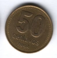 50 сентаво 1994 г. Аргентина