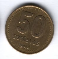 50 сентаво 1994 г. Аргентина