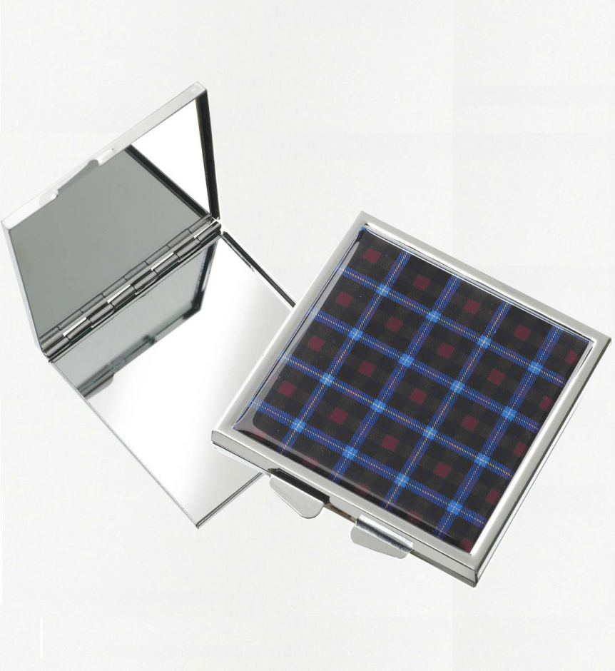 Небольшое изящное зеркало с тартаном Glencoe