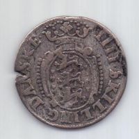 4 скилинга 1693 г. Глюкштадт. Дания