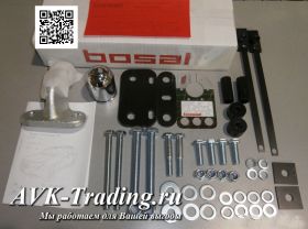 Фаркоп Bosal 3091-FL для Toyota Land Cruiser V8 200 (2007-) и Lexus LX 570 (2007-) с нержавеющей накладкой и хромированным шаром типа F