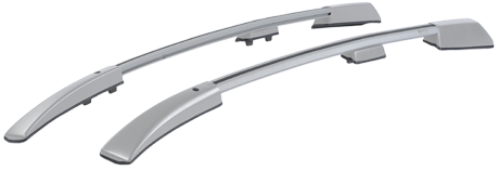 Рейлинги на Opel Astra H (Family), серебристые