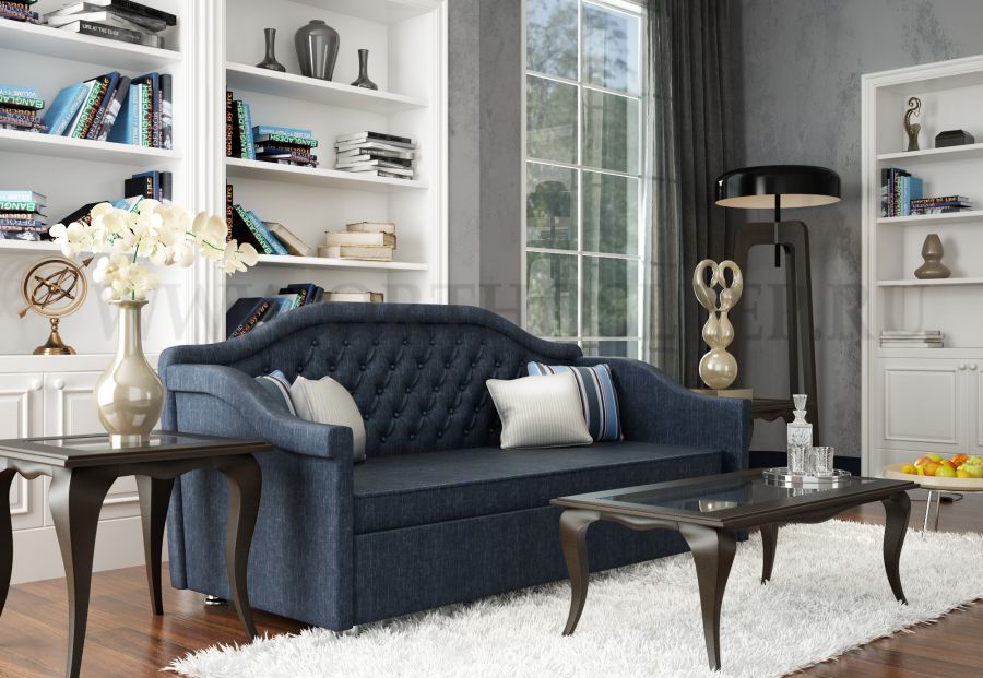 Диван Бибионе IV категория ткани Жесткое основание 100x200