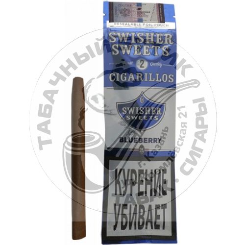 Сигариллы Swisher Sweets Blueberry Cigarillos (2)