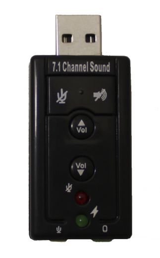 Внешняя звуковая карта USB Sound Adapter 7.1 Channel