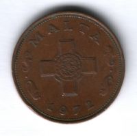1 цент 1972 г. Мальта