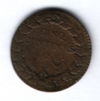 5 сантимов 1799-1800 г. LAN8 K, Франция