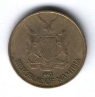 1 доллар 1993 г. Намибия